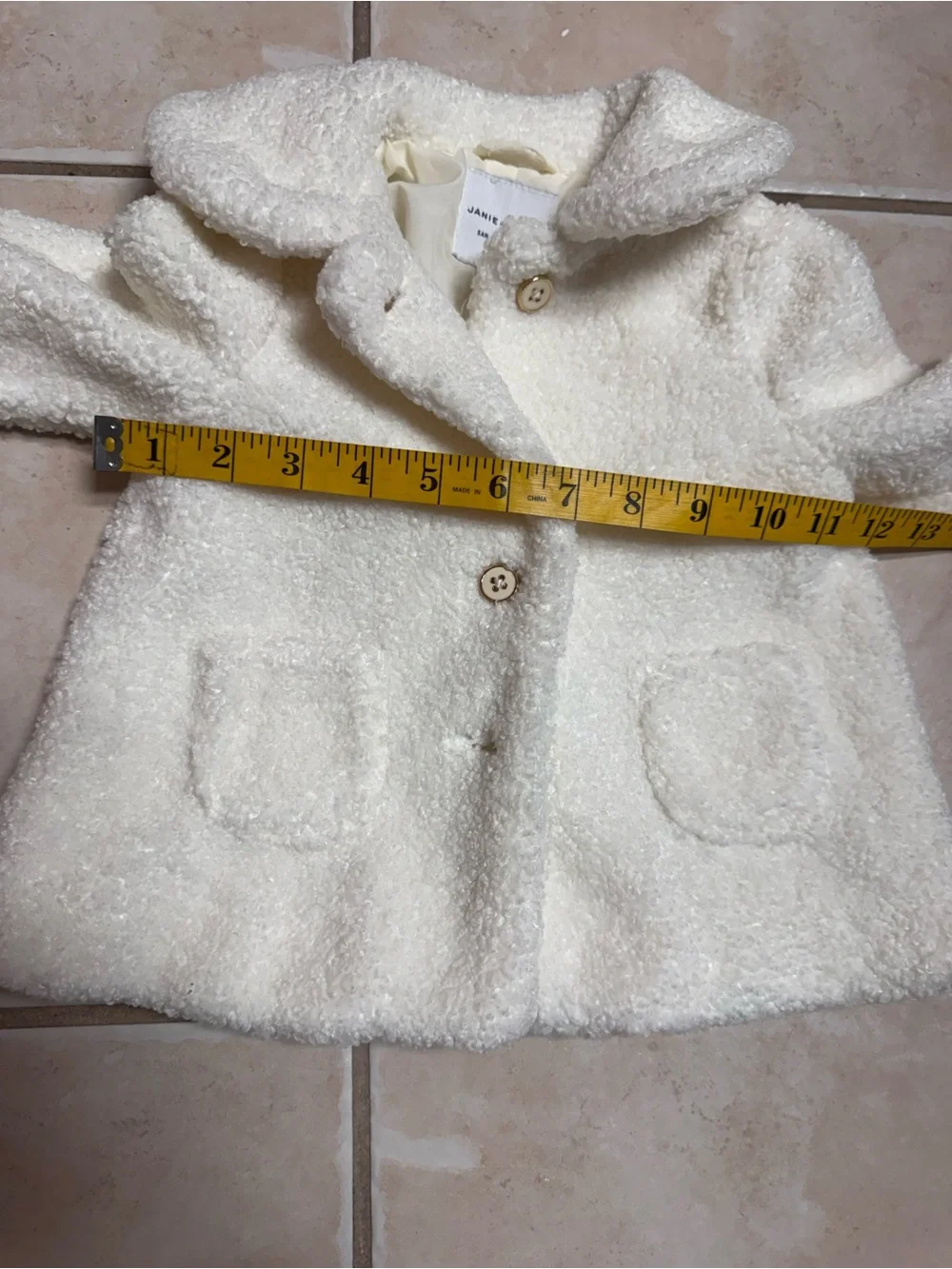 Janie and Jack Girls The Sherpa Coat